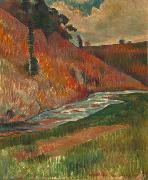 Charles Laval Aven Stream Spain oil painting artist